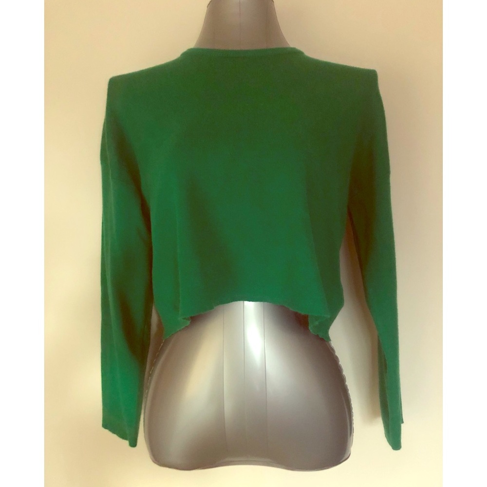 Long sleeve crop top